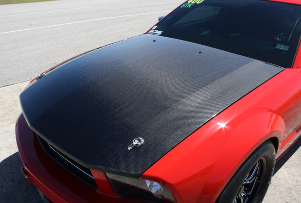 Anderson Composites 05-09 Ford Mustang Type-TS Hood