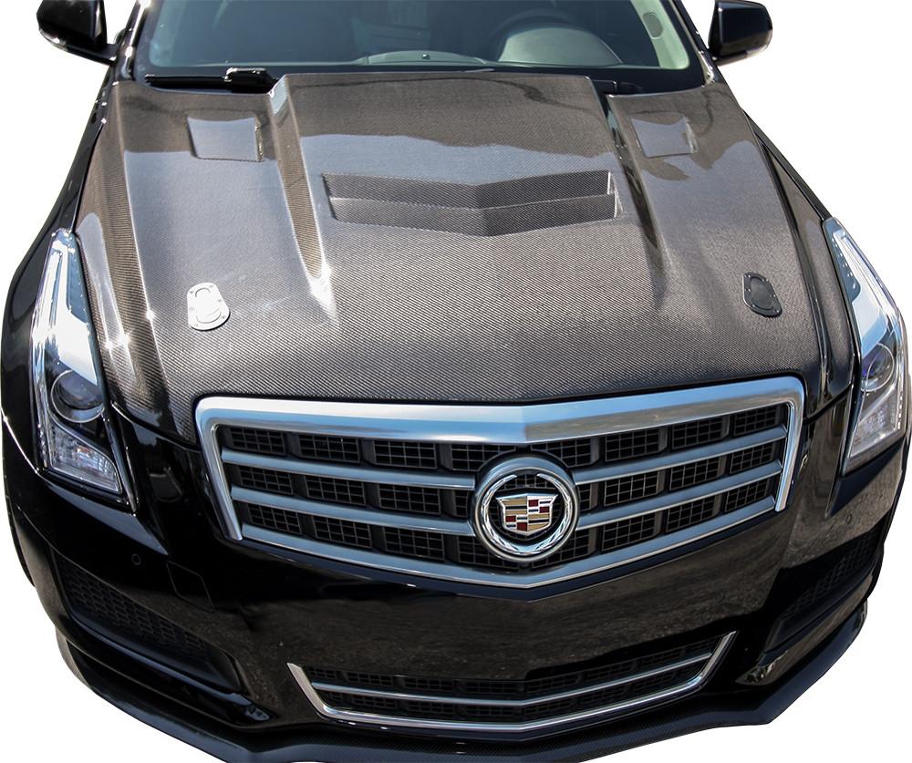 Anderson Composites 13-15 Cadillac ATS Type-VT Hood