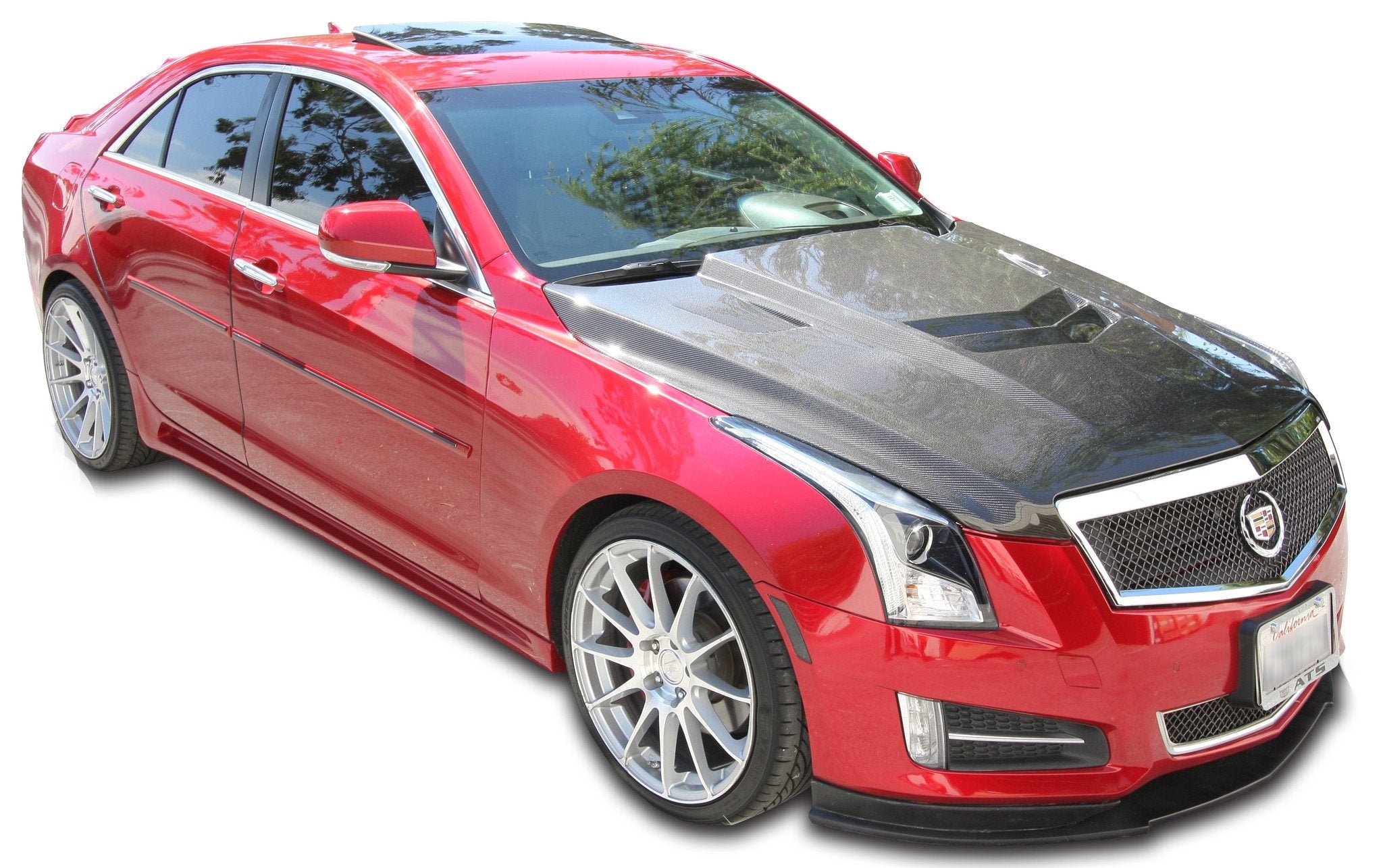 Anderson Composites 13-15 Cadillac ATS Type-VT Hood - 0