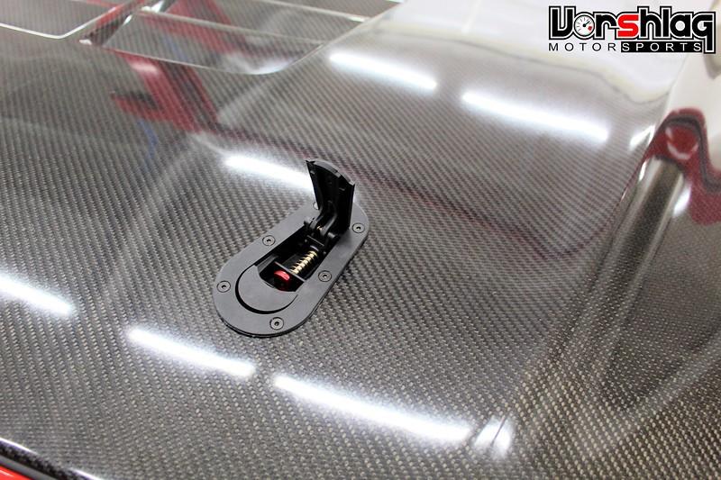 Anderson Composites 18-19 Ford Mustang Double Sided Type-GT5 Carbon Fiber Hood