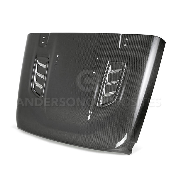 Anderson Composites 19-20 Jeep Wrangler Rubicon Type-OE Carbon Fiber Hood