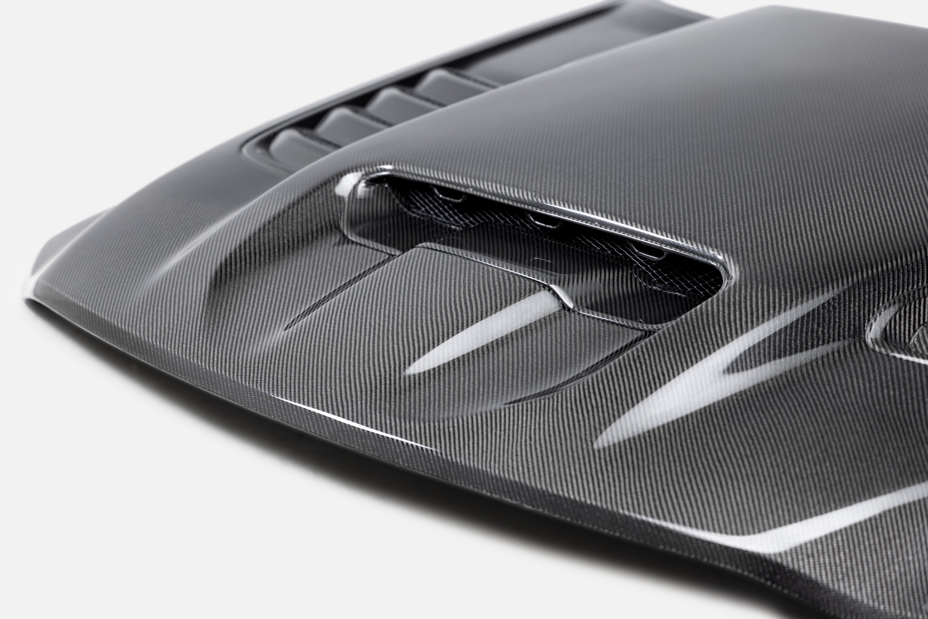 Anderson Composites 2021 Dodge RAM TRX Carbon Fiber Hood - OE Style