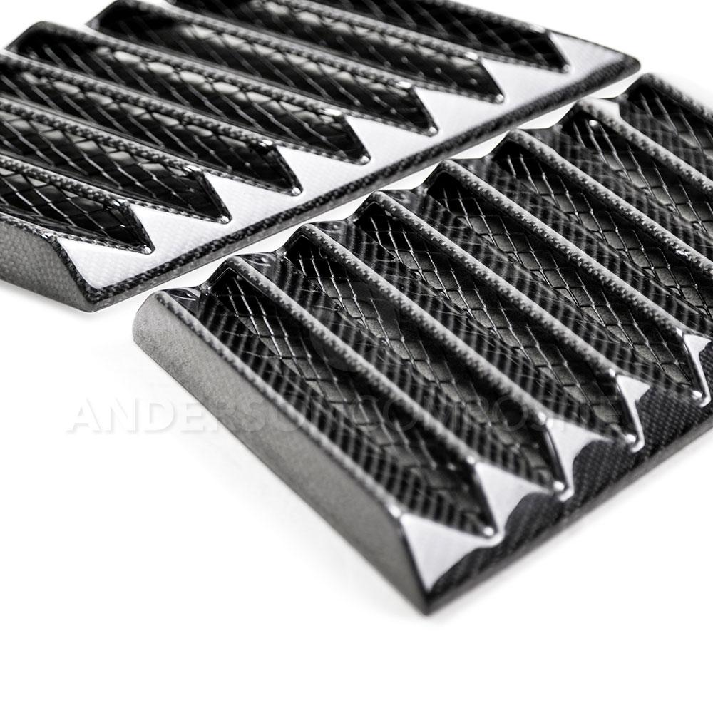 Anderson Composites 17-18 Ford Raptor Carbon Fiber Hood Vents