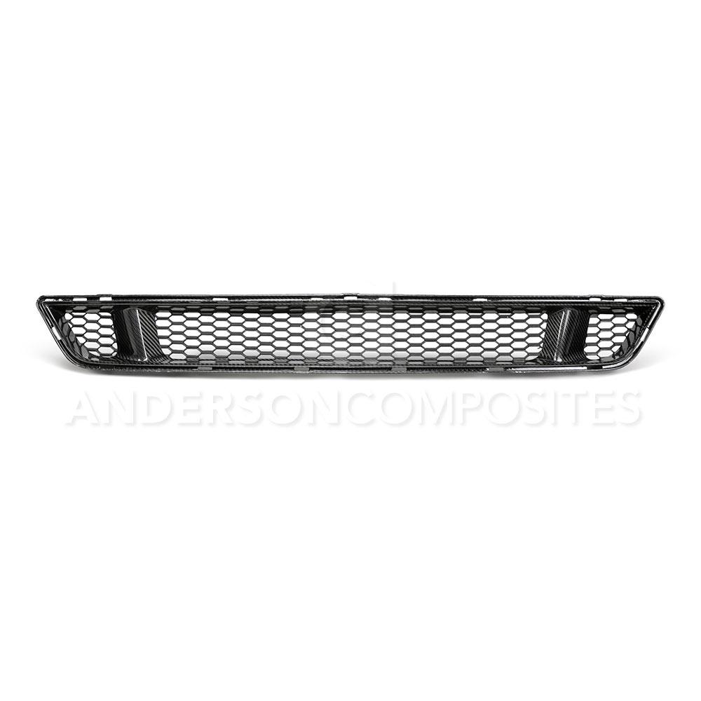 Anderson Composites 15-17 Ford Mustang Front Carbon Fiber Lower Grille - 0