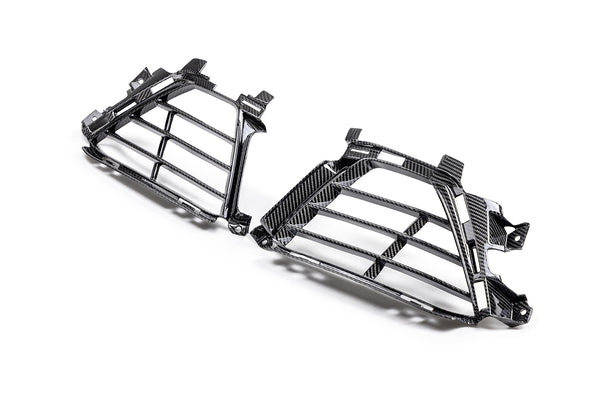 Anderson Composites 22-24 Cadillac CT5 Black Wing Type-OE Carbon Fiber Lower Grille - 0