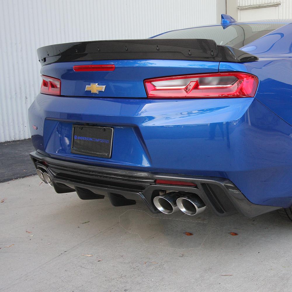 Anderson Composites 2016+ Chevy Camaro SS Type-AZ Carbon Fiber Rear Diffuser - 0