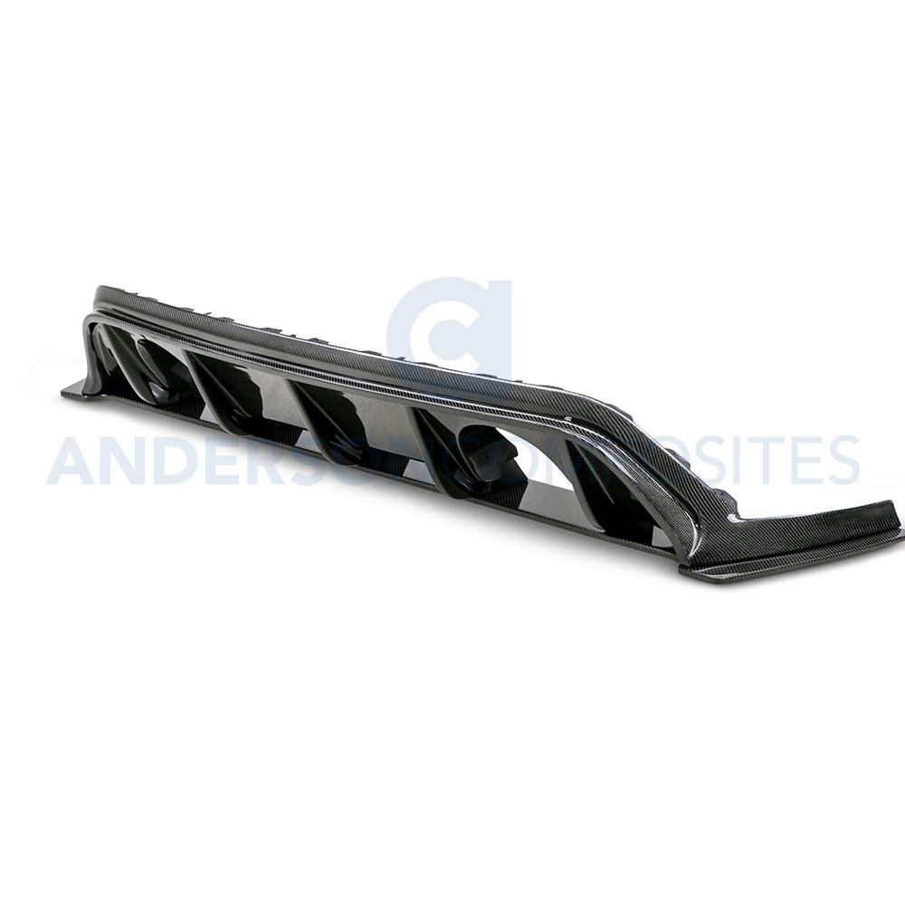 Anderson Composites 2016+ Ford Focus RS Type-R Rear Diffuser - 0