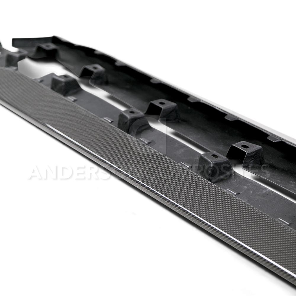 Anderson Composites 15-17 Ford Shelby GT350 Rocker Panel Splitter - 0