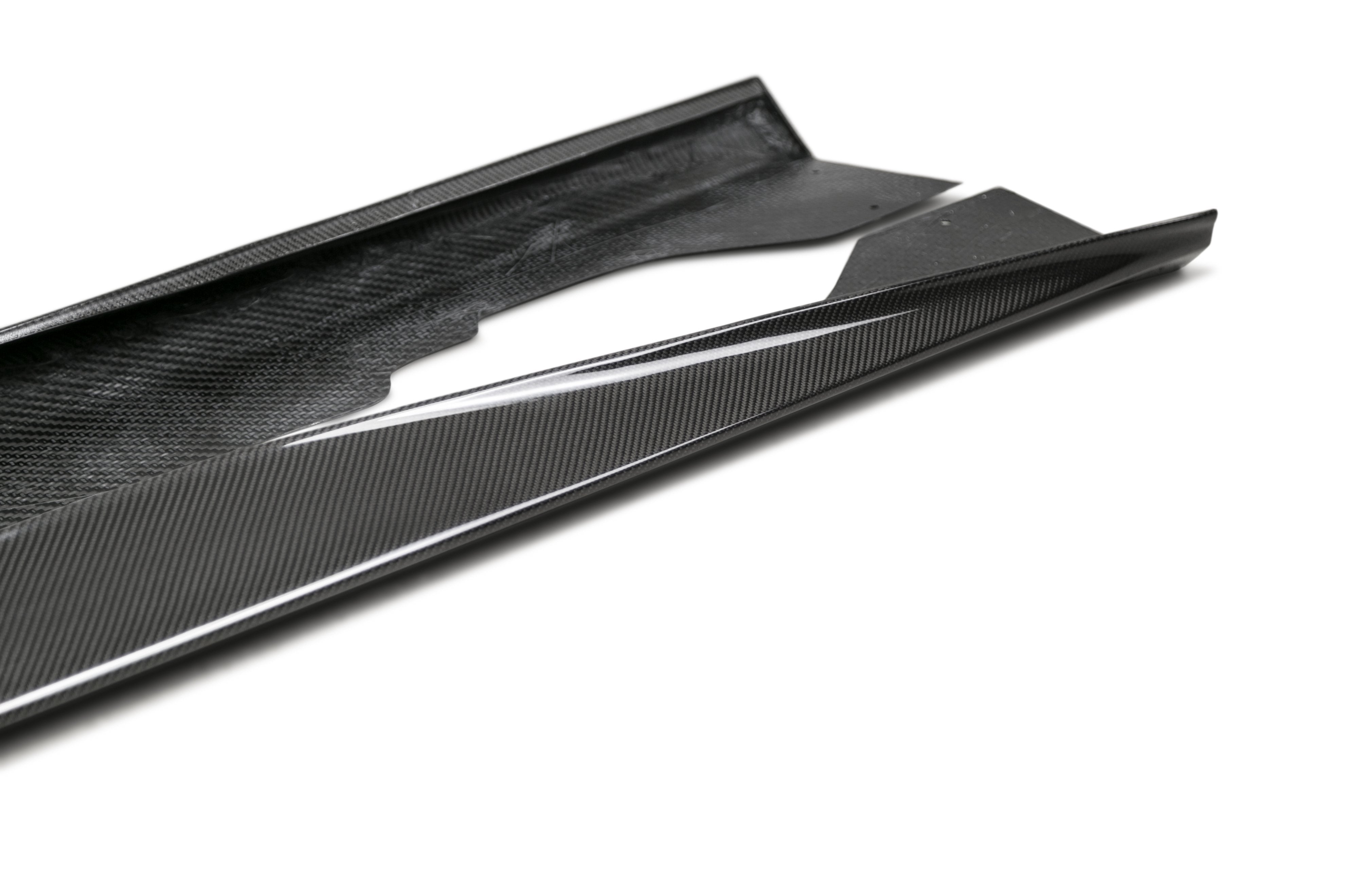 Anderson Composites 20-21 Chevrolet Corvette C8 Stingray Type-MB Carbon Fiber Rocker Panel Extension