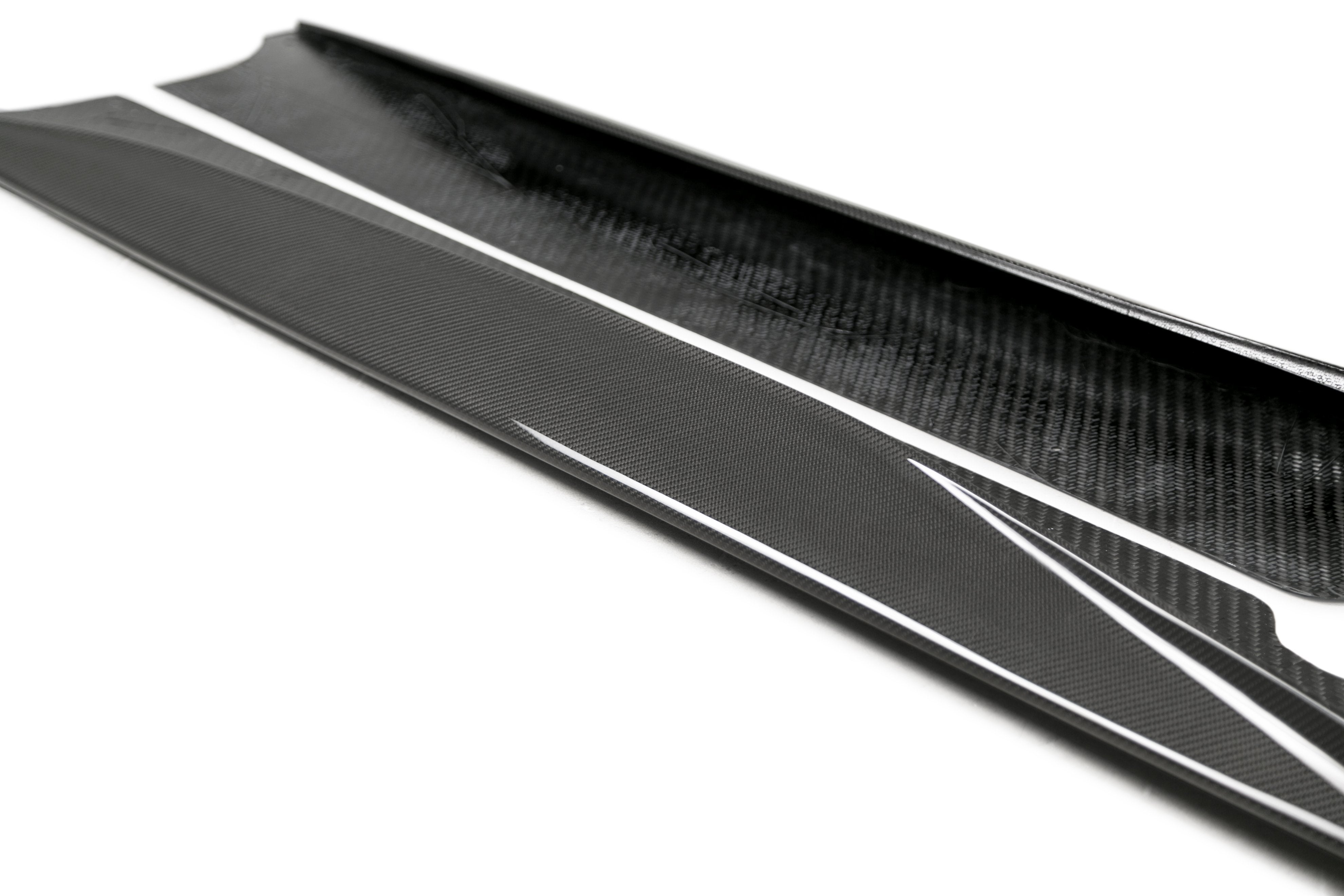 Anderson Composites 20-21 Chevrolet Corvette C8 Stingray Type-MB Carbon Fiber Rocker Panel Extension