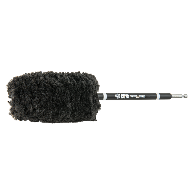 Power Woolie PW12X Synthetic Microfiber Wheel Brush with Drill Adapter (Comes in Case of 12 Units)