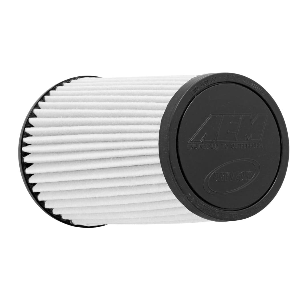 AEM Dryflow Conical Air Filter 2.75in Flange ID / 6in Base OD / 5.125in Top OD / 9.125in Height