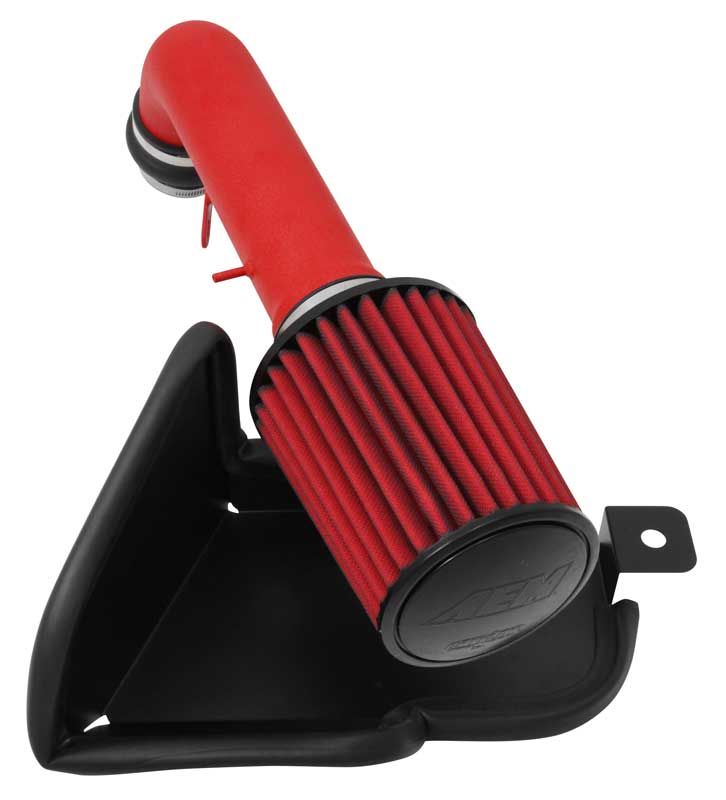 AEM MK7 Volkswagen Golf GTI/R Cold Air Intake System Wrinkle Red