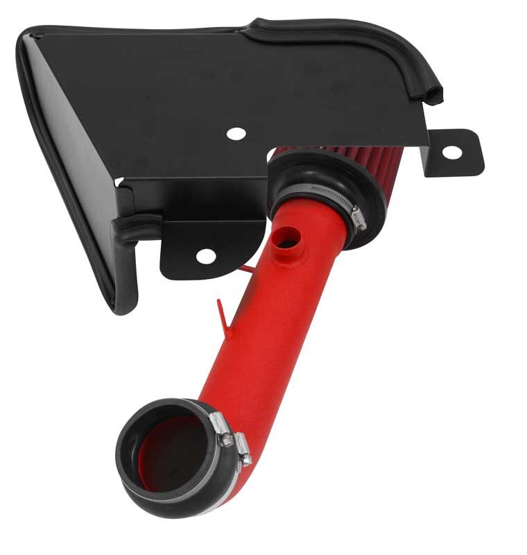 AEM MK7 Volkswagen Golf GTI/R Cold Air Intake System Wrinkle Red