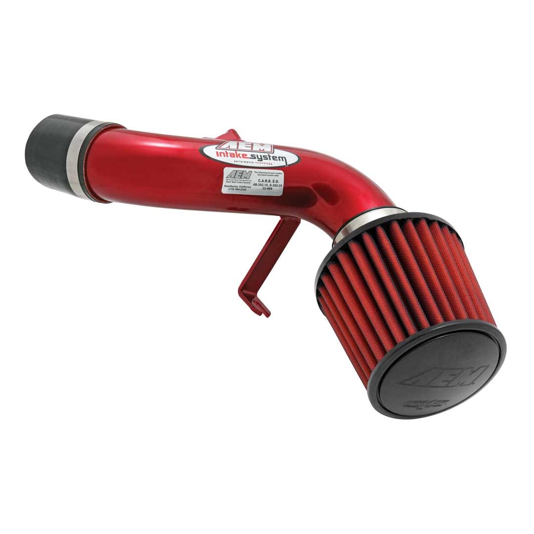 AEM 03-04 Corolla CE/LE/S Red Short Ram Intake