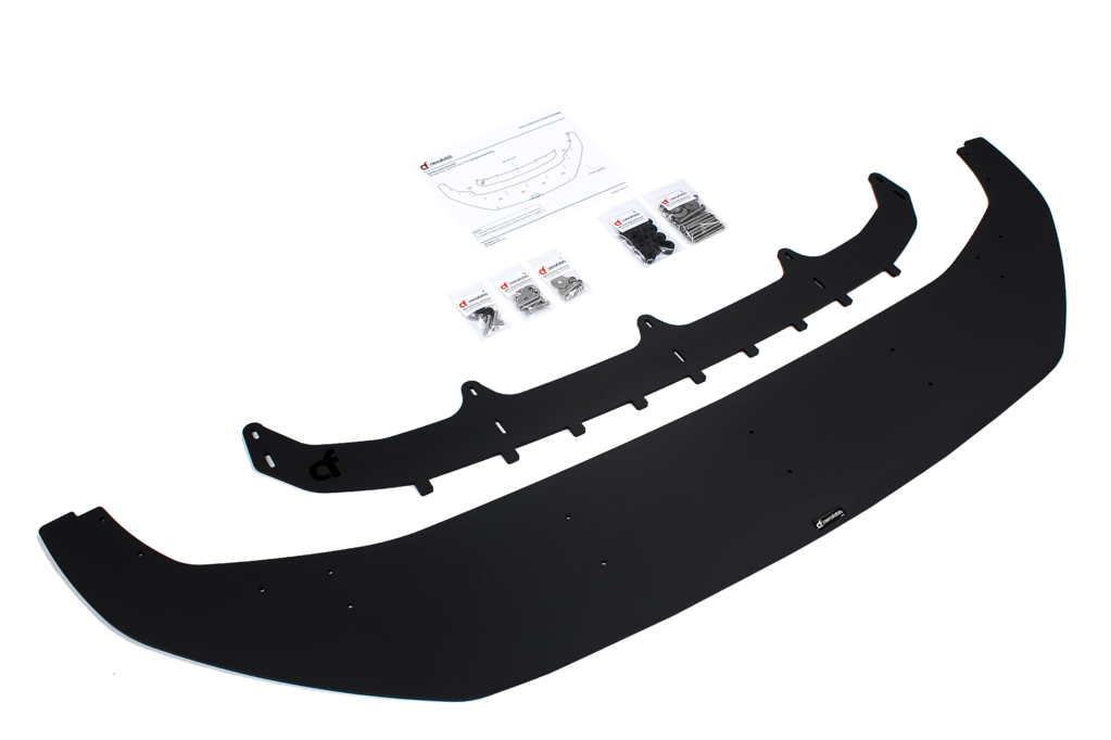 Aerofabb VW MK7 Golf R V2 Front Splitter (Street Edition) | VW-MK7R-V2-FWS-SE