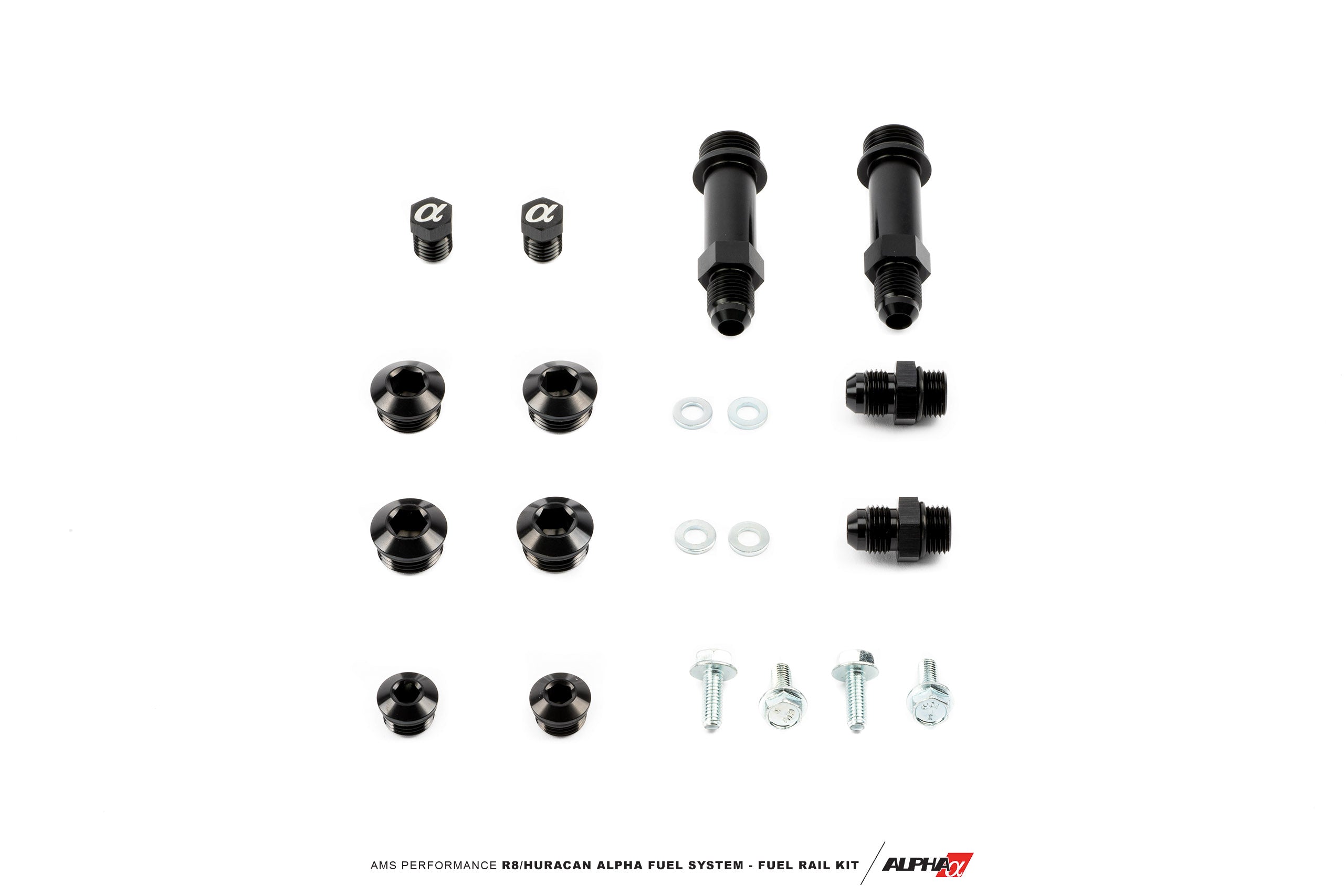 AMS Performance R8/Huracan Alpha Fuel System – Fuel Rail Kit - 0