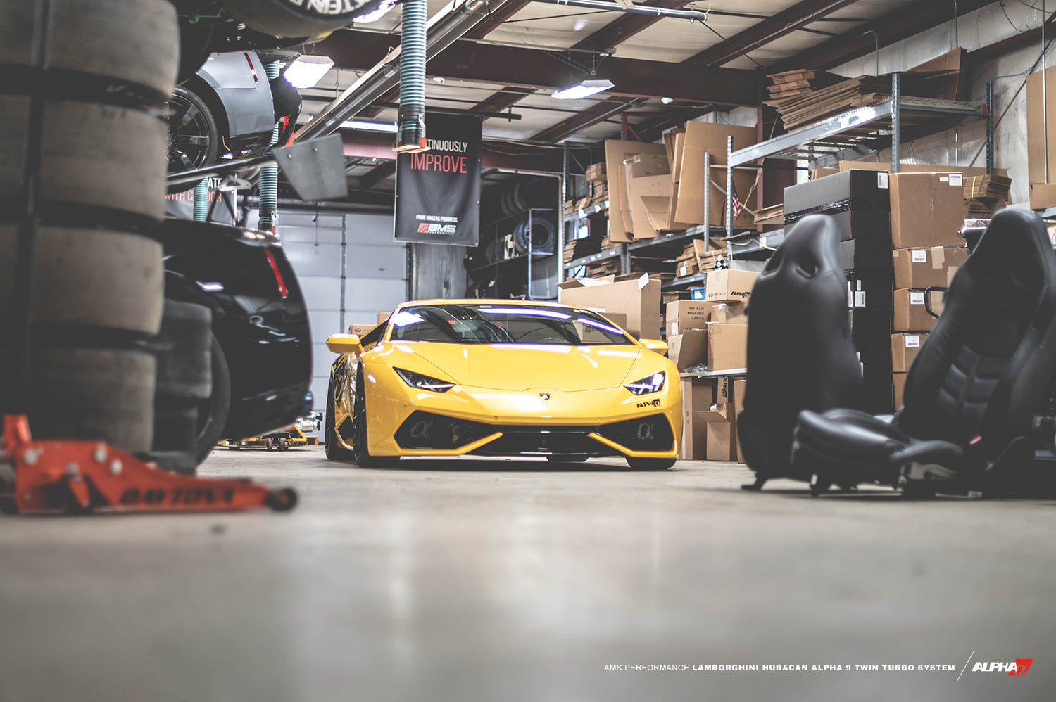 AMS PERFORMANCE LAMBORGHINI HURACAN ALPHA TWIN TURBO KIT