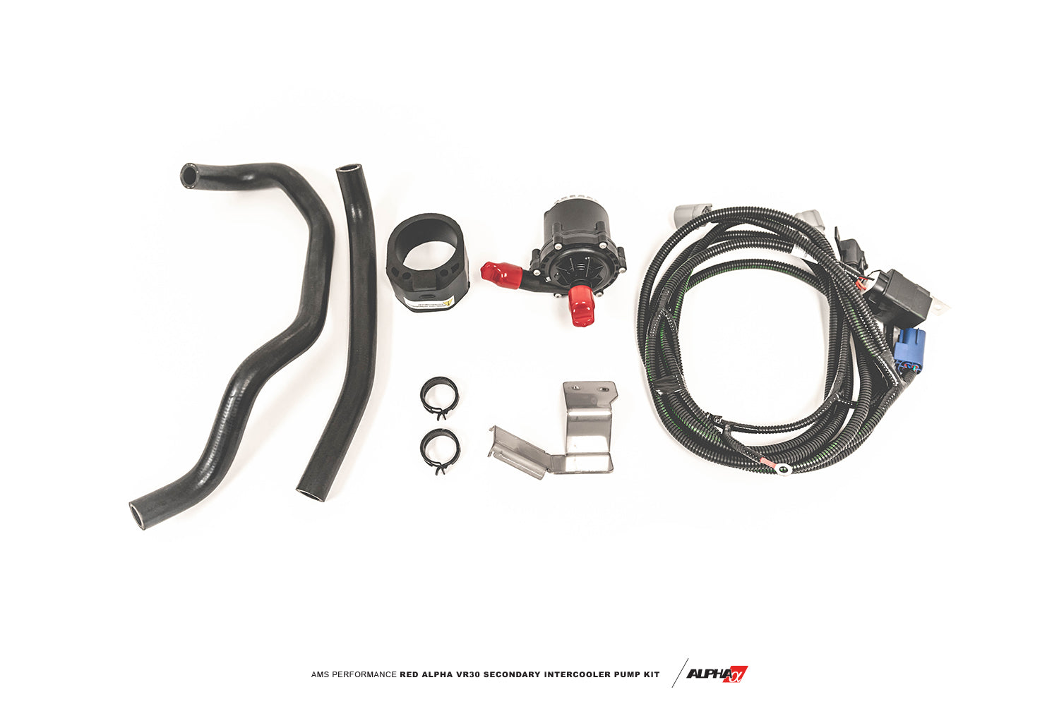 Q50/Q60 Red Alpha VR30 Auxiliary Intercooler Pump Kit