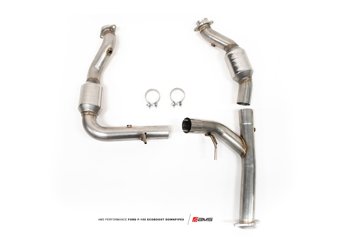 AMS F150 3.5L Ecoboost 3″ Downpipe Kit - 0