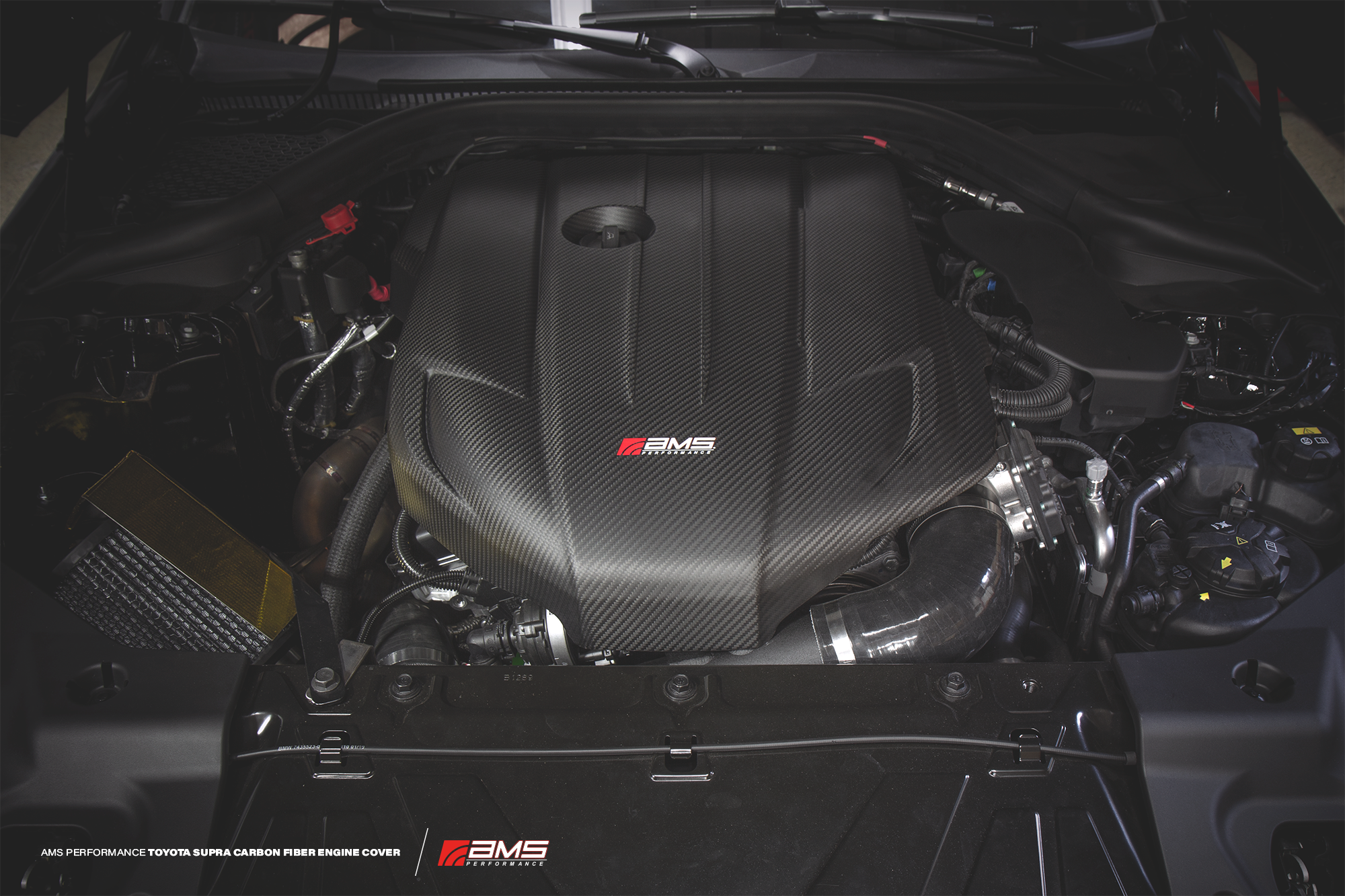 AMS Performance Toyota GR Supra Carbon Fiber Engine Cover