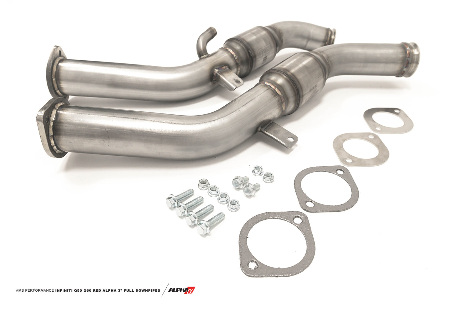 AMS PERFORMANCE VR30DDTT STREET FULL DOWNPIPES - 0