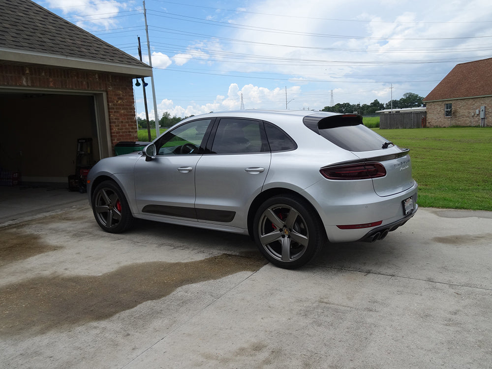 Agency Power Gloss Carbon Fiber 3 Piece Middle Spoiler Porsche Macan 95B 15-18