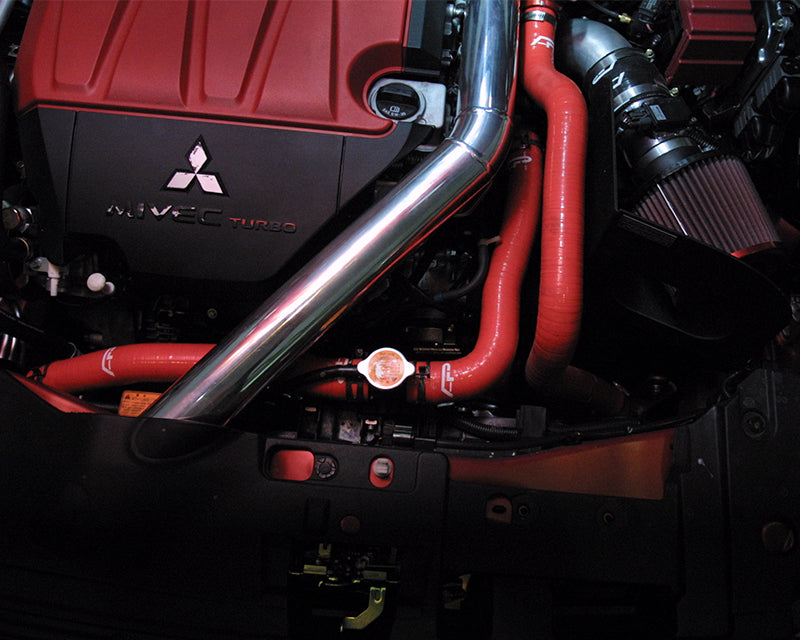 Agency Power 3pc Silicone Radiator Hose Kit Red Mitsubishi EVO X 08-15