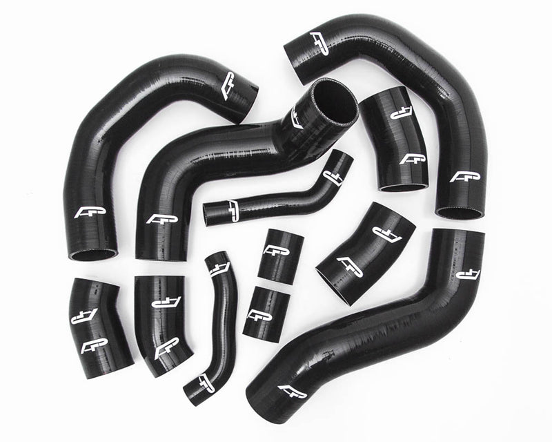 Agency Power 12pc Black Silicone Boost Hose Kit Nissan GT-R R35 09-18