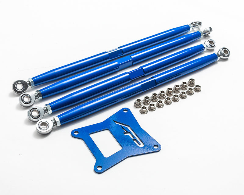 Agency Power Adjustable Rear Radius Arms Blue Polaris RZR 1000 | RS1 | XP Turbo | RS1 | RS1