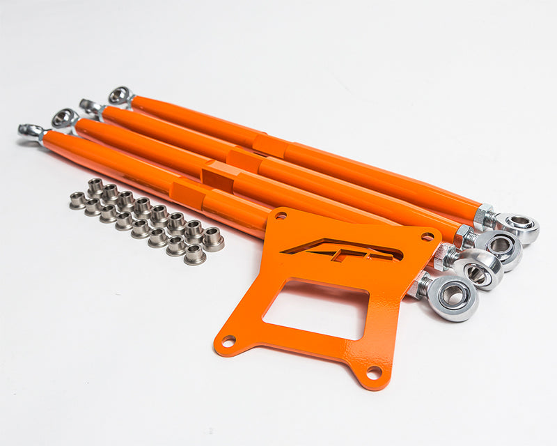 Agency Power Adjustable Rear Radius Arms Orange Polaris RZR 1000 | RS1 | XP Turbo | RS1 | RS1