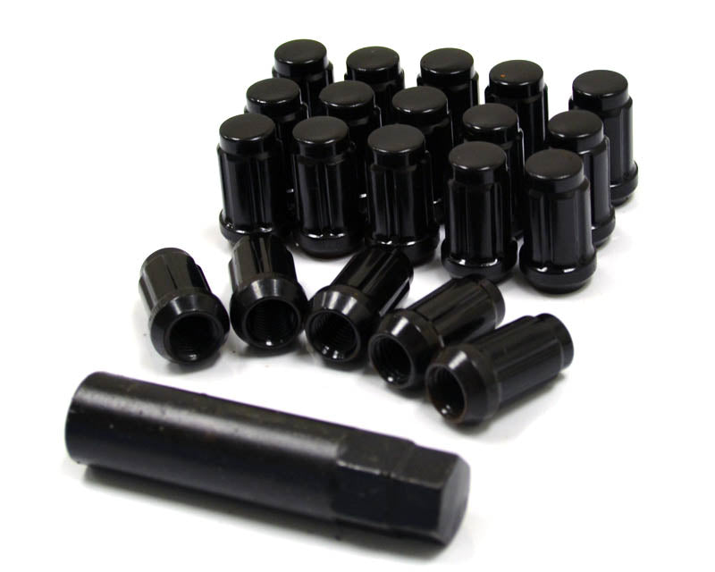 Agency Power 12x1.50 Closed End Wheel Lug Nuts Black