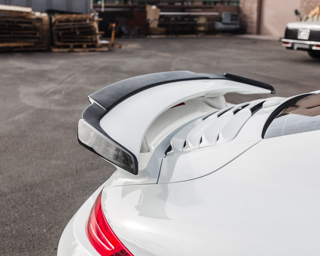 Agency Power Aeroform Carbon Fiber Wing Lip Spoiler Porsche 991 Turbo | Turbo S - 0