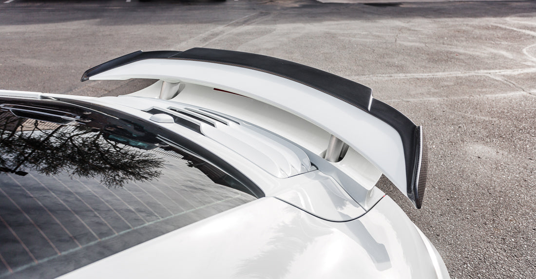 Agency Power Aeroform Carbon Fiber Wing Lip Spoiler Porsche 991 Turbo | Turbo S