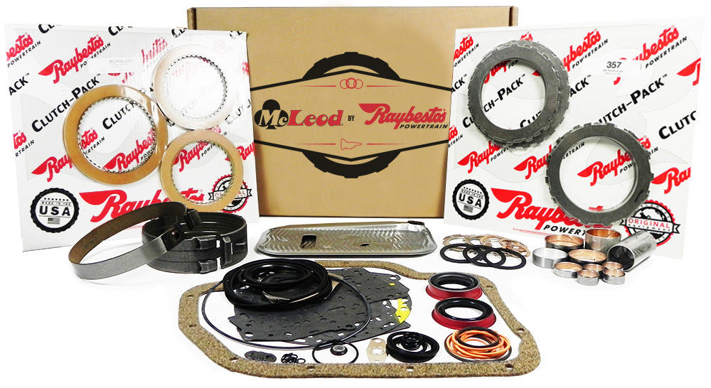 McLeod Performance Transmission Rebuild Kit w /Kolene Steels THM350 1969-1980 - Stage 1