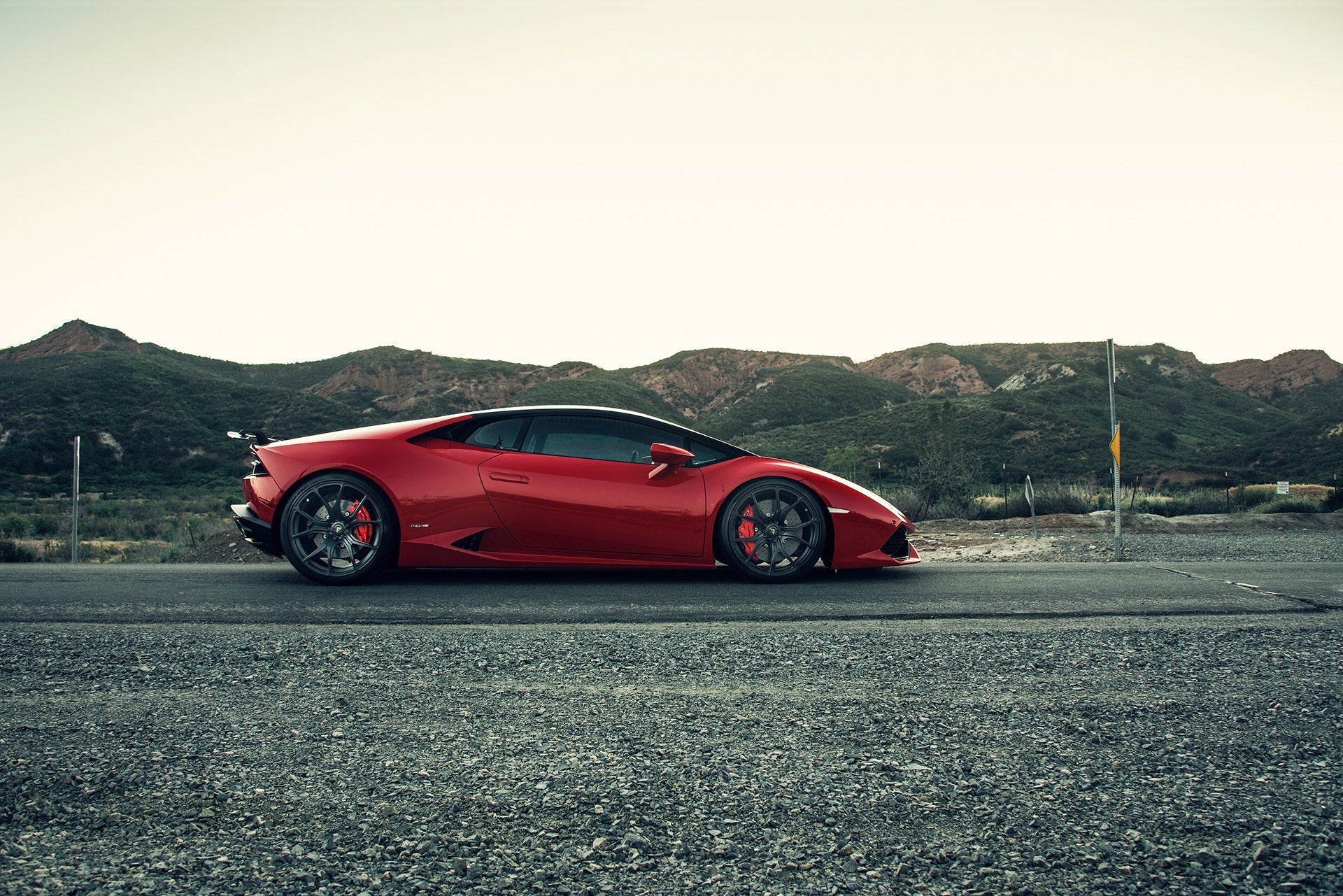 Vorsteiner Lamborghini Huracan Verona Edizione Aero Wing Blade w/ Upright Carbon Fiber PP 2x2 Glossy