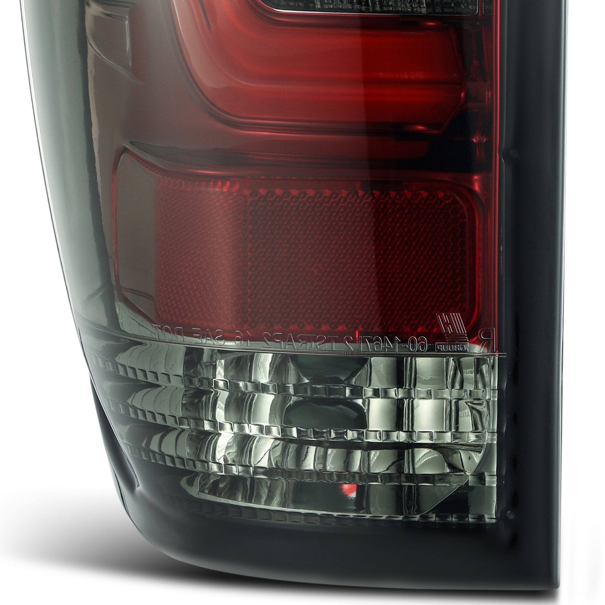 AlphaRex 09-14 Ford F-150 (Excl Flareside Truck Bed Models) PRO-Series LED Tail Lights Red Smoke