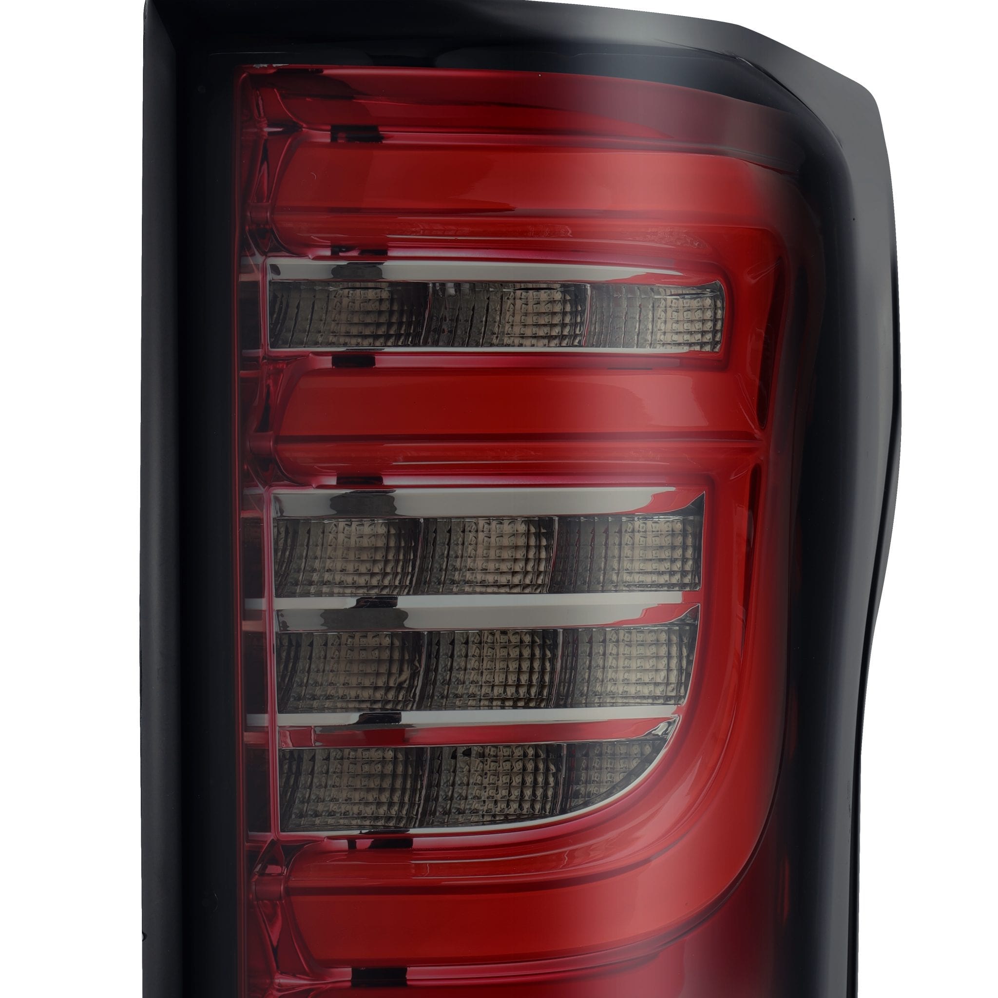 AlphaRex 15-17 Ford F-150 (Excl Models w/Blind Spot Sensor) PRO-Series LED Tail Lights Red Smoke - 0