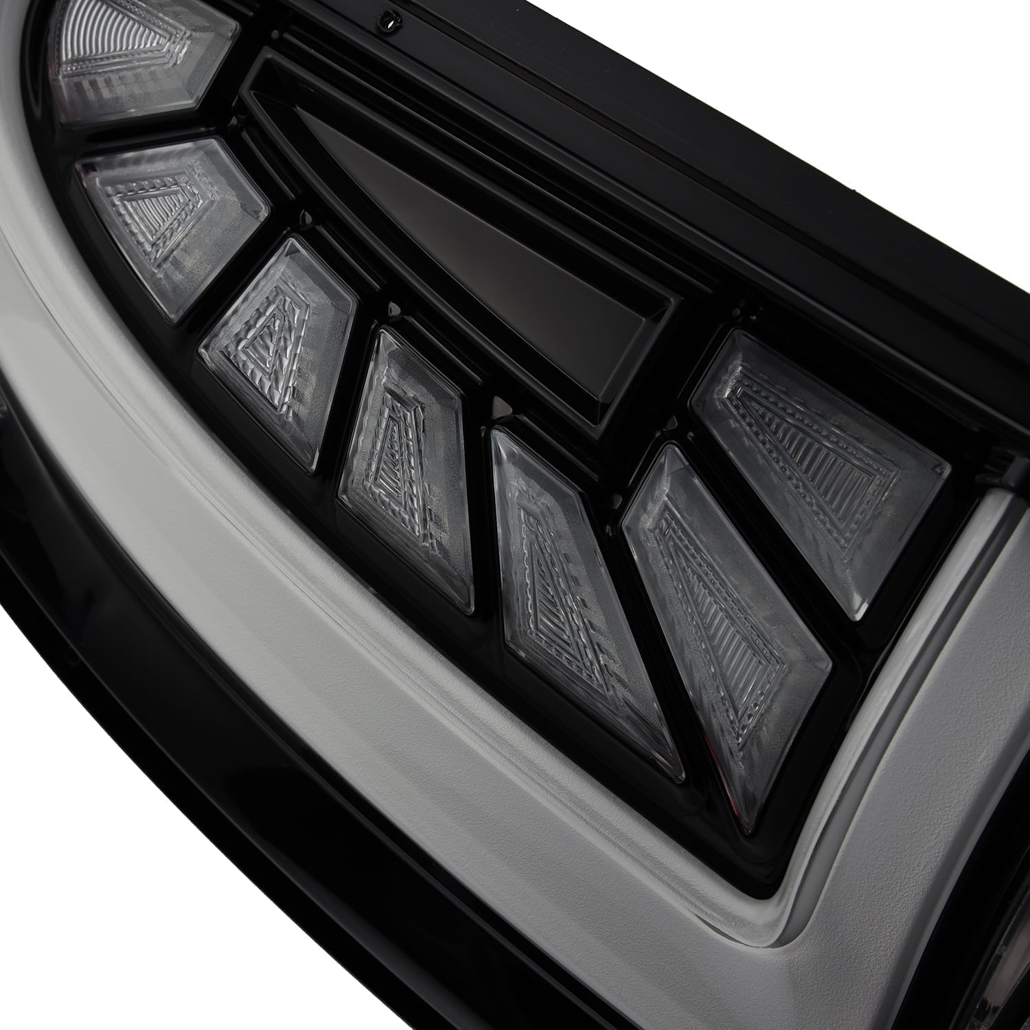 AlphaRex 05-15 Toyota Tacoma PRO-Series LED Tail Lights Jet Black - 0