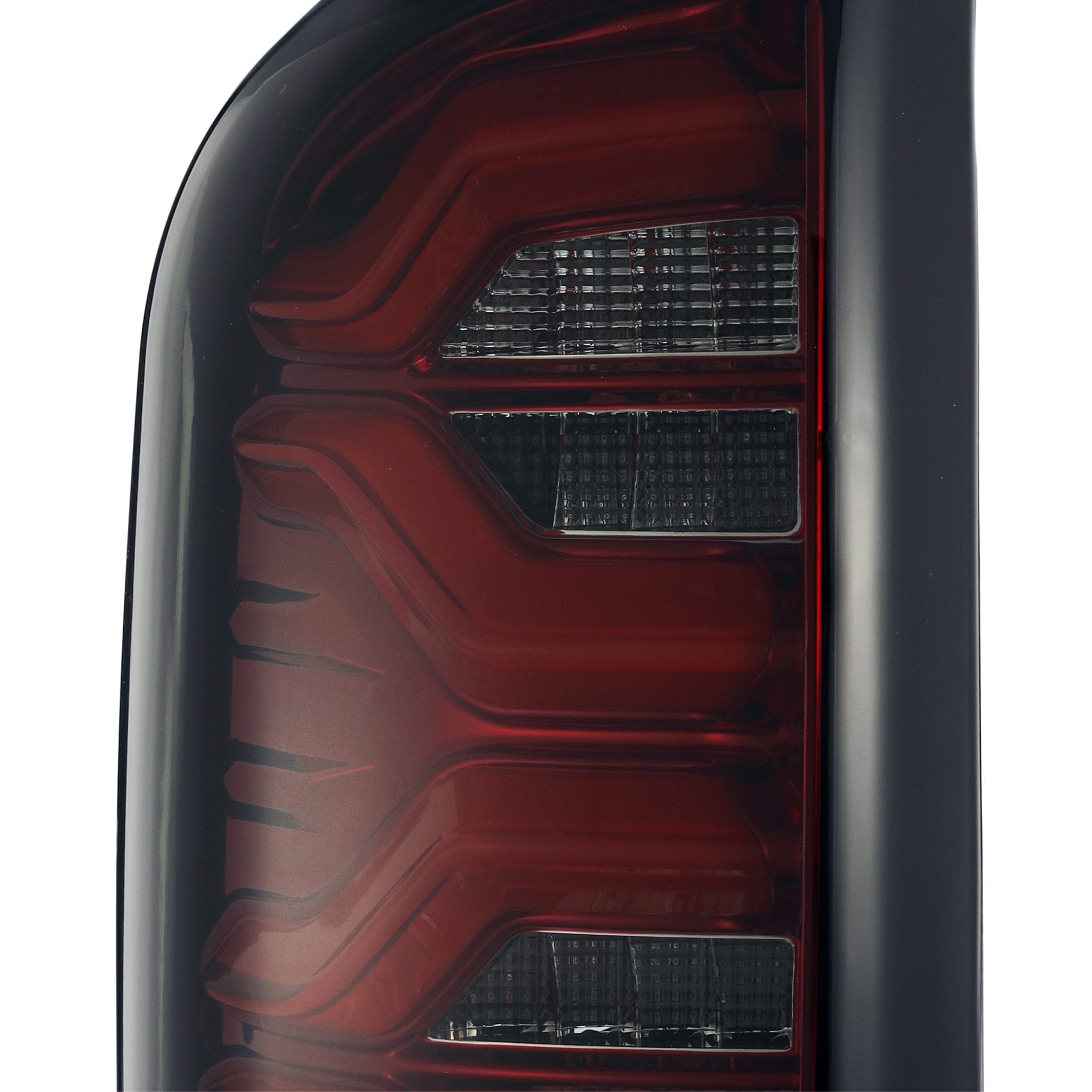 AlphaRex 16-20 Toyota Tacoma PRO-Series LED Tail Lights Red Smoke - 0