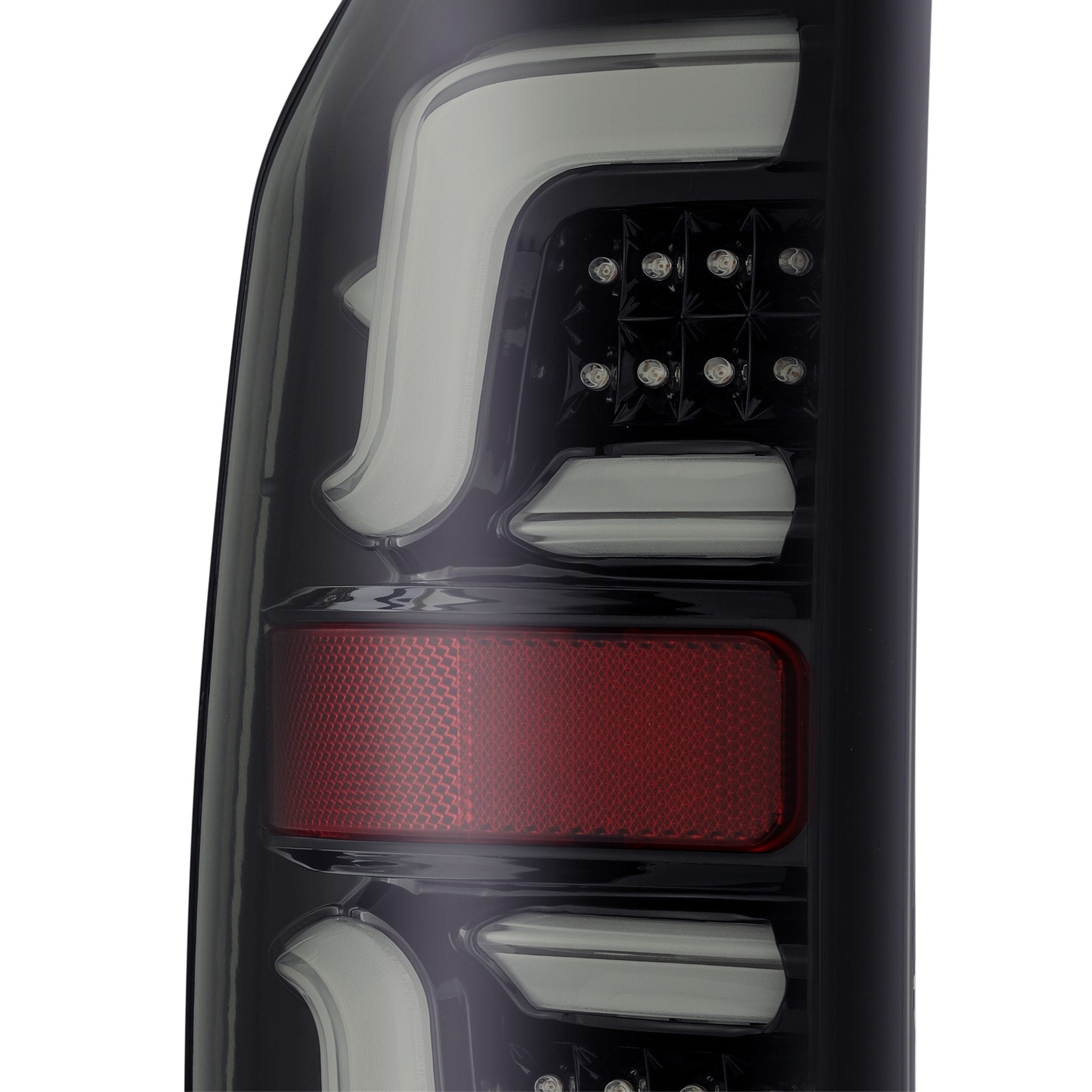 AlphaRex 14-20 Toyota Tundra PRO-Series LED Tail Lights Jet Black - 0