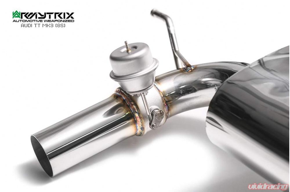 ARMYTRIX Valvetronic Exhaust System Audi TT MK3 8S 2015-2021