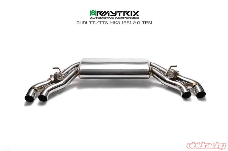 ARMYTRIX Valvetronic Exhaust System Audi TTS Quattro MK3 8S 2.0 TFSI 2015-2021 - 0