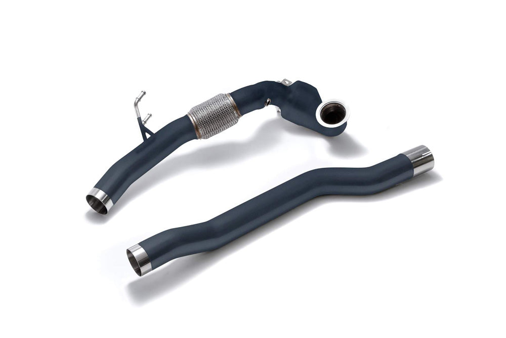 ARMYTRIX Ceramic Coated Sport Cat-Pipe with 200 CSPI Catalytic Converters | Secondary Downpipe Audi TT MK3 8S 2.0L TFSI 2015-2021