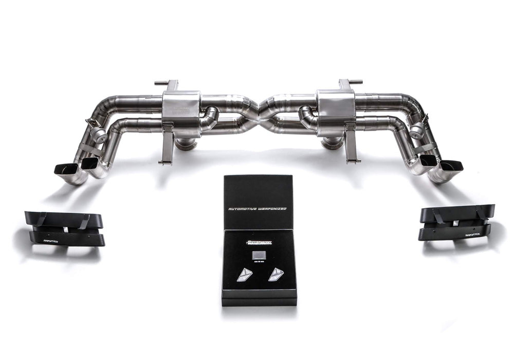 ARMYTRIX Titanium Valvetronic Exhaust System Audi R8 V10 5.2L FSI 2016-2021