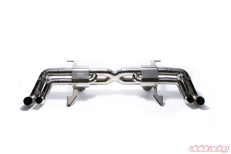 ARMYTRIX Titanium Valvetronic Exhaust System Audi R8 V10 5.2L FSI 2009-2013 - 0