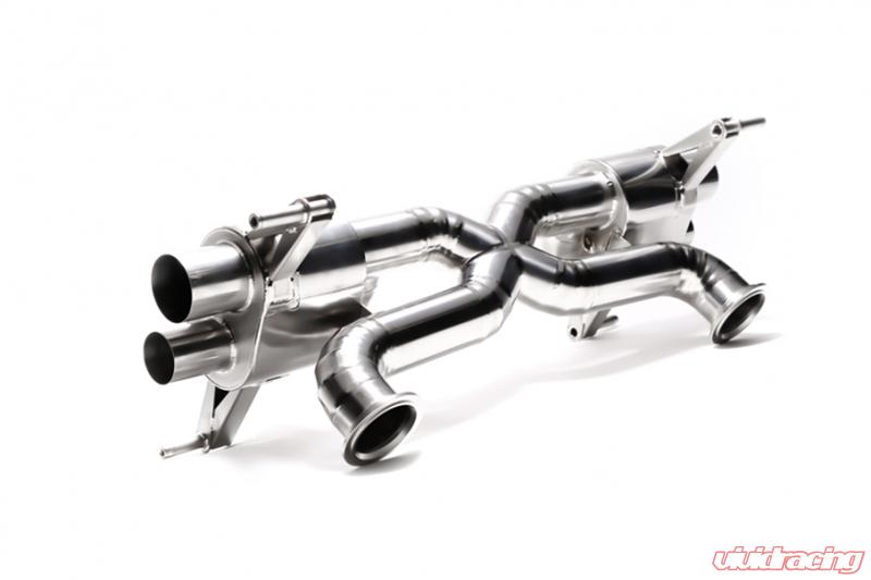 ARMYTRIX Titanium Valvetronic Exhaust System Audi R8 V10 5.2L FSI 2014-2015