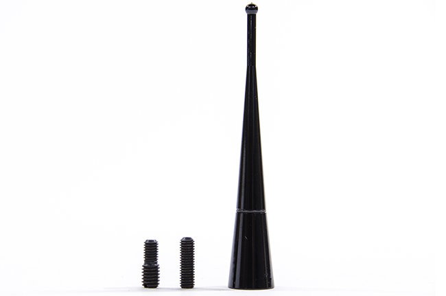 Black Billet Shorty Antenna