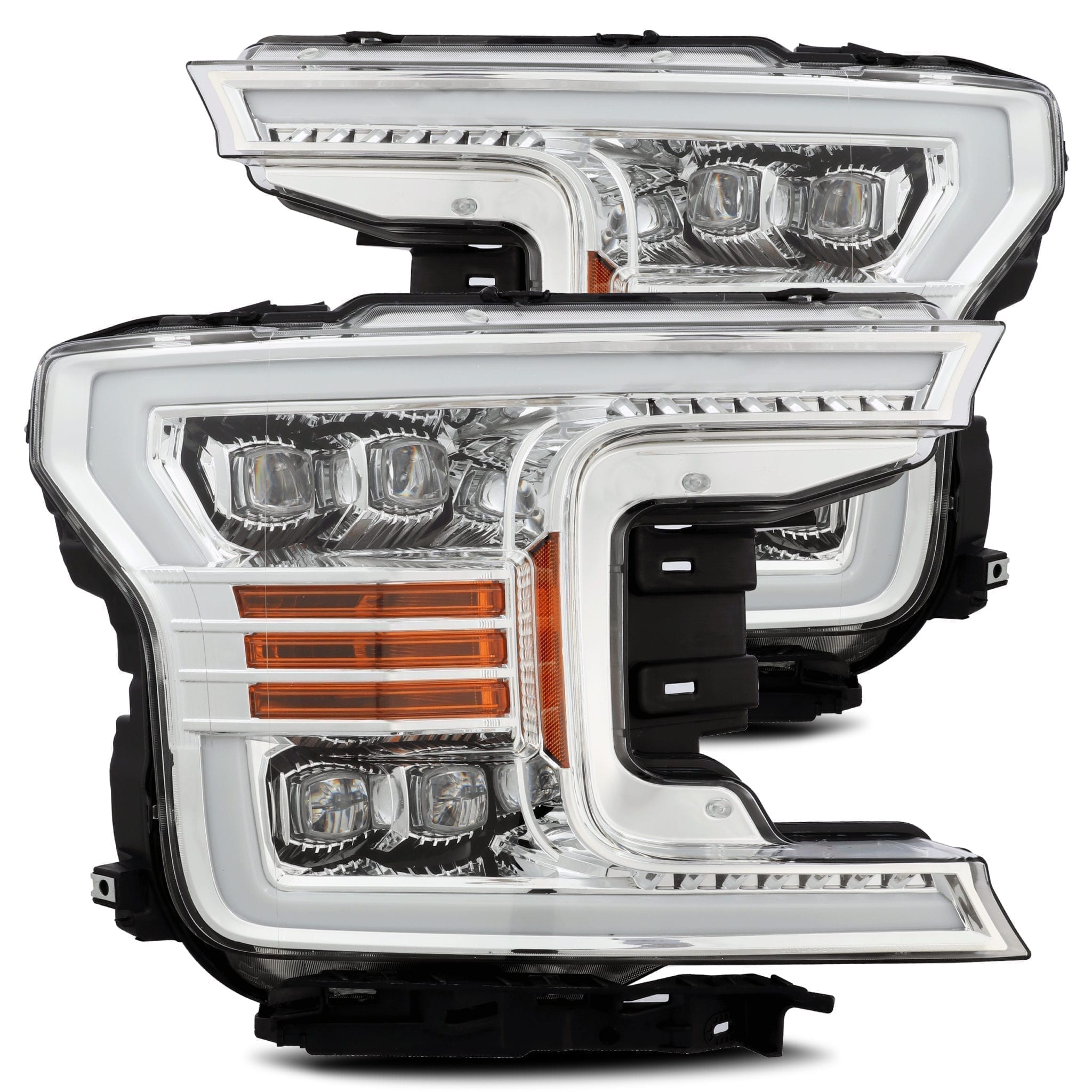 18-20 Ford F150 NOVA-Series LED Projector Headlights Chrome