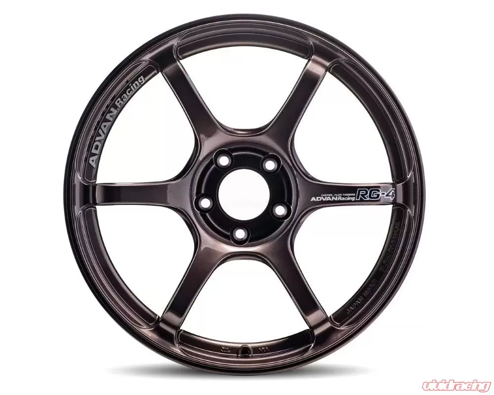 Advan RG-4 18x9.5 +45 5-100 Racing Copper Bronze Wheel - 0